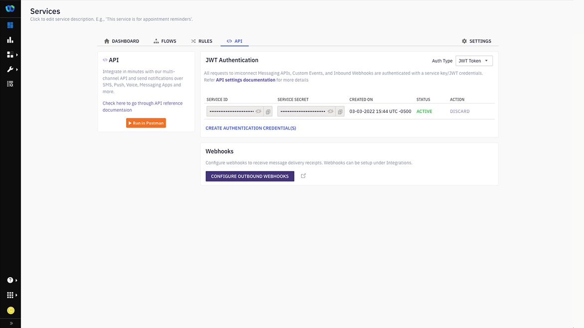 Webex Connect Software - APIs