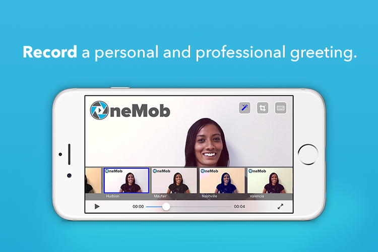 Record a video with our m-thumb