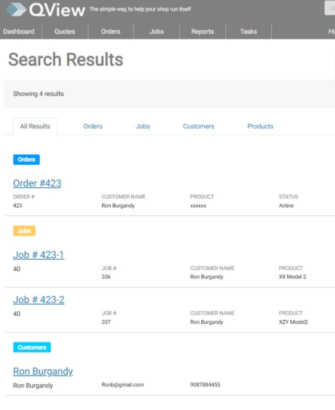 Qview search results