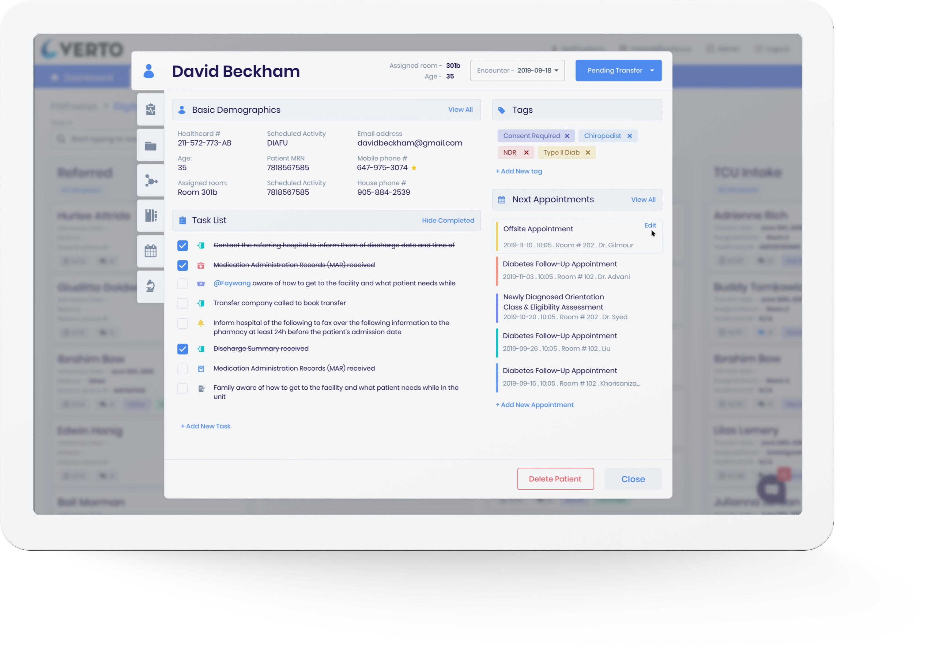 Patient Overview