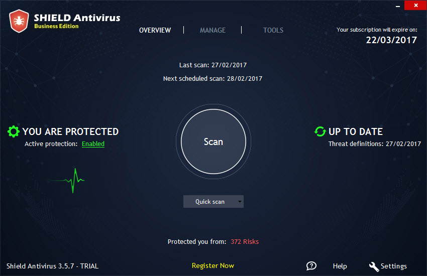 Shield Antivirus Pro 5.2.4 instal