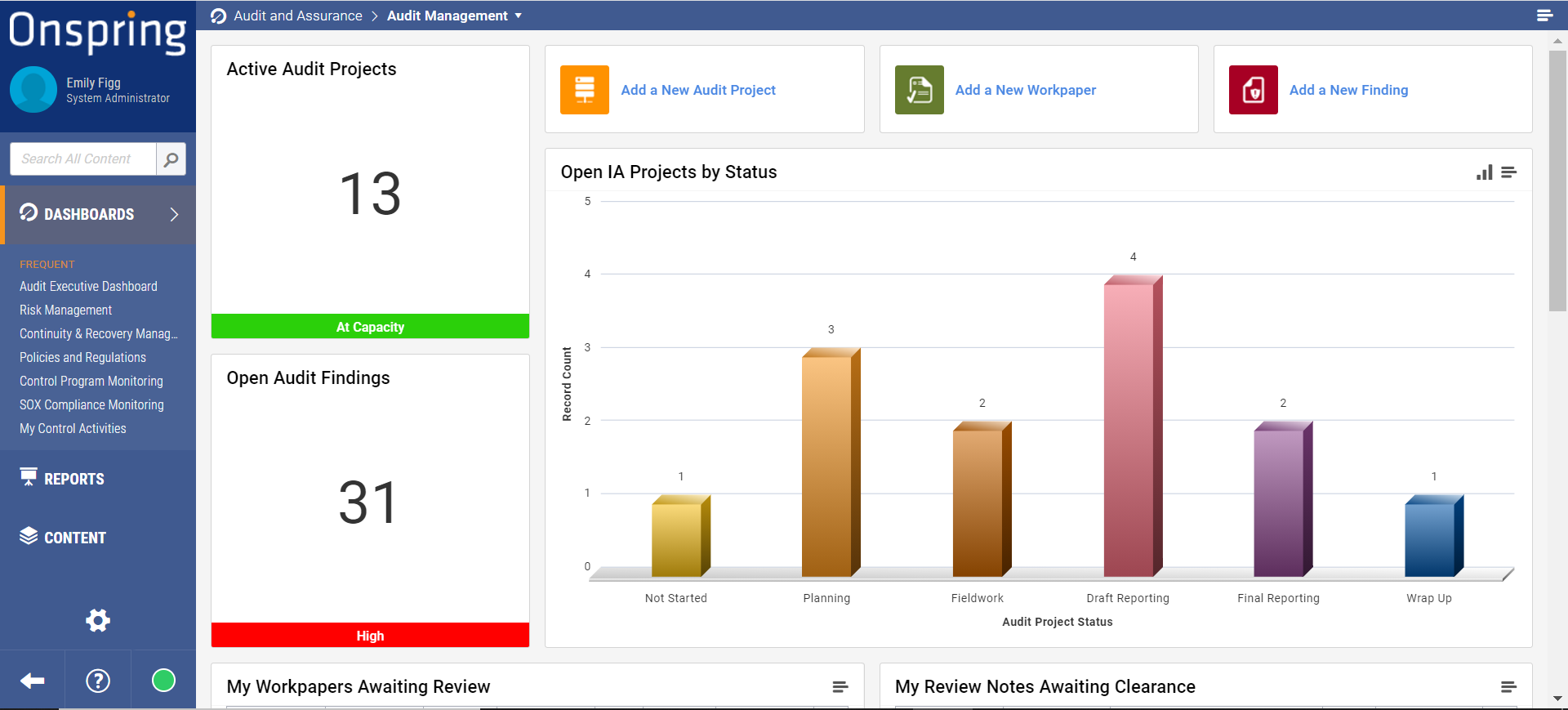 Onspring Software 2021 Reviews, Pricing & Demo