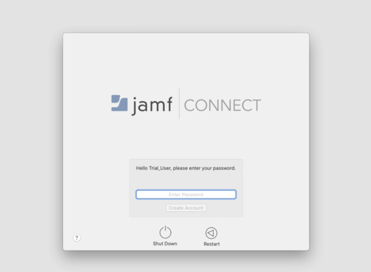 jamf pro management account