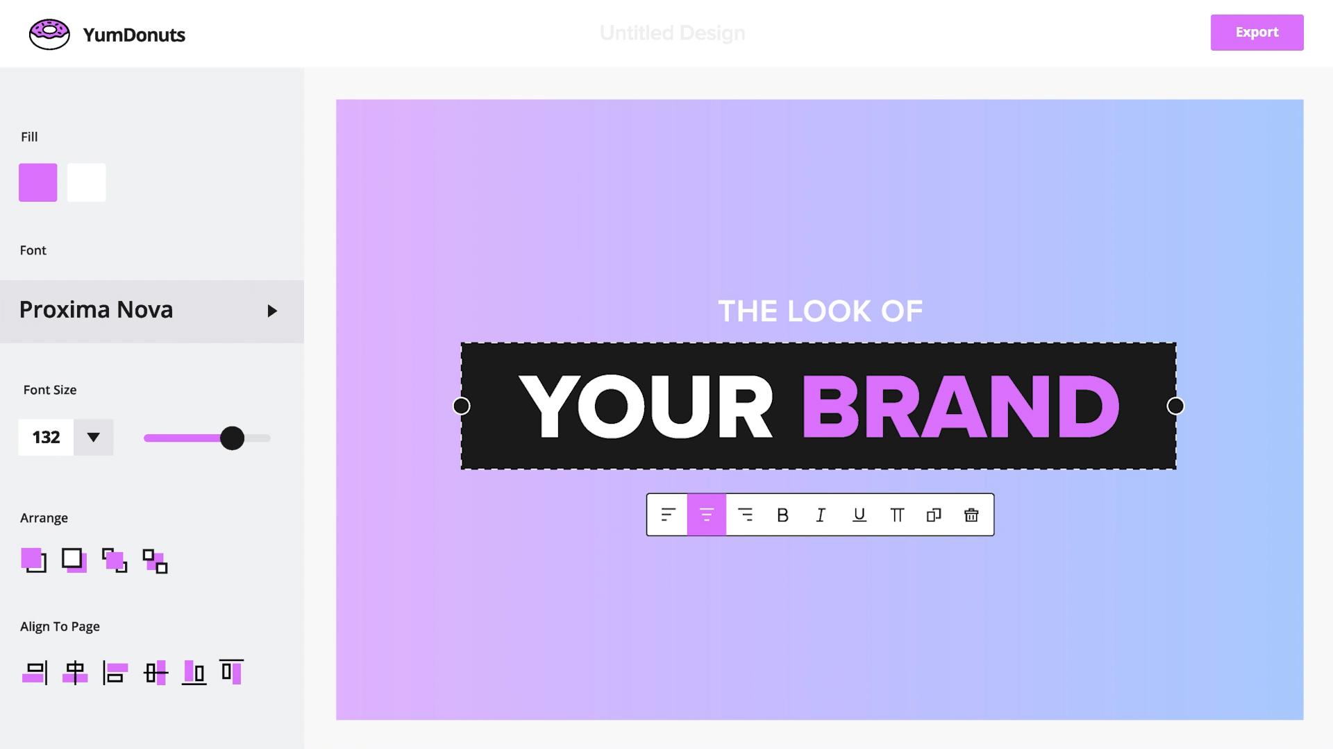 White-labeled graphic and video design platform to match the look and feel of your brand.