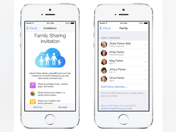 iCloud Software - Content sharing on iCloud
