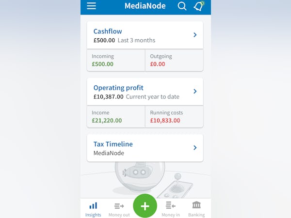 FreeAgent Software - FreeAgent's mobile dashboard