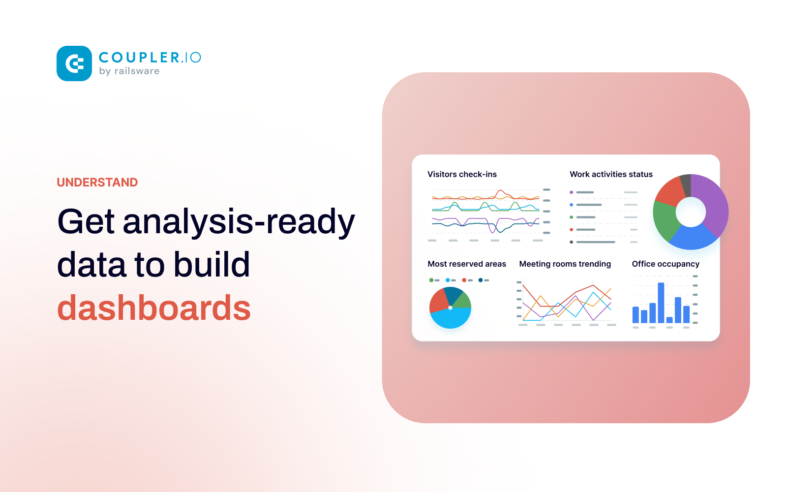 Get analysis-ready data to build dashboards