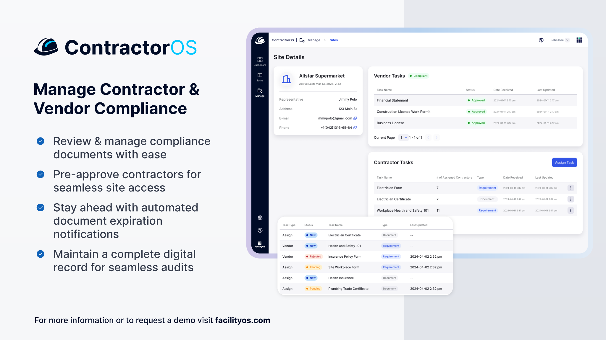 FacilityOS Software - 4