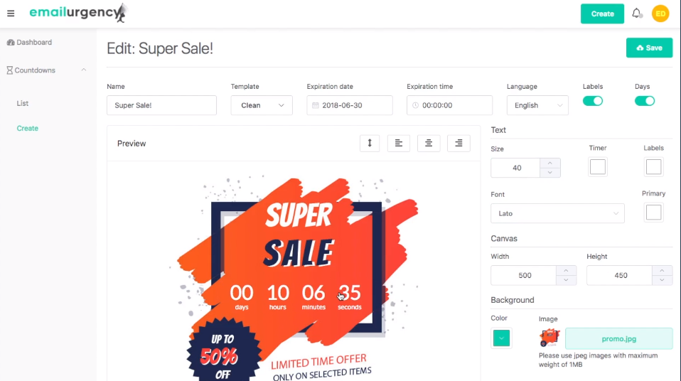 Emailurgency creation-thumb