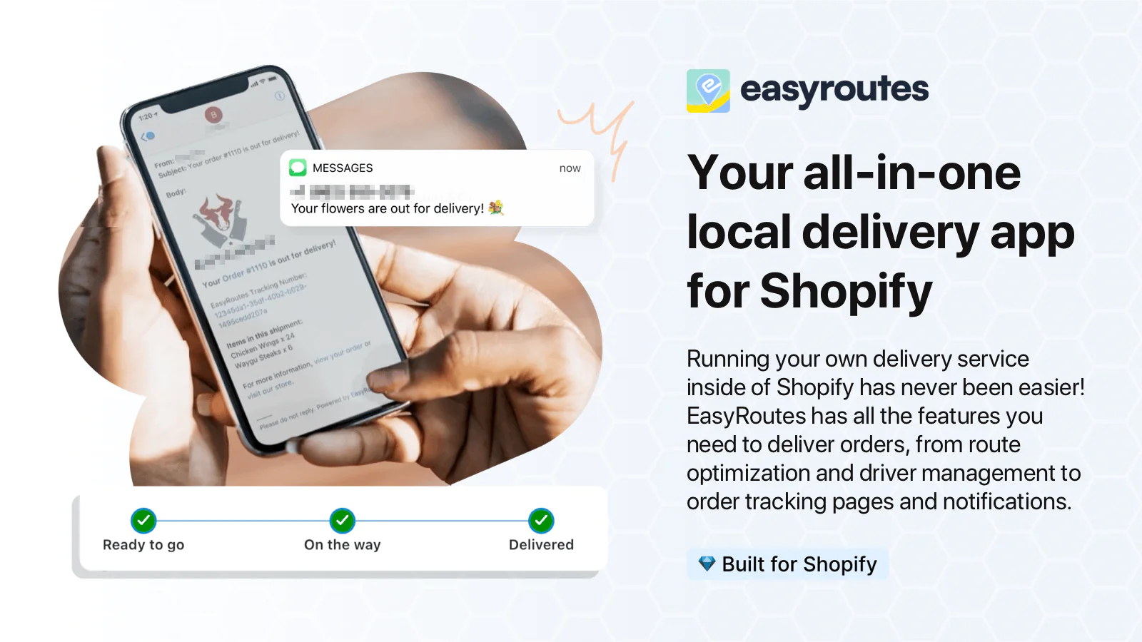 Your all-in-one local delivery app for Shopify