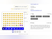 Textline Software - Textline include emojis