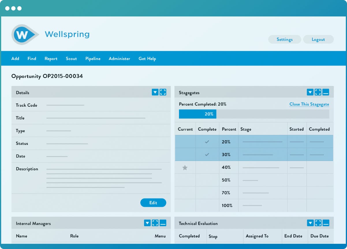 Wellspring Innovation Management Logiciel - 1