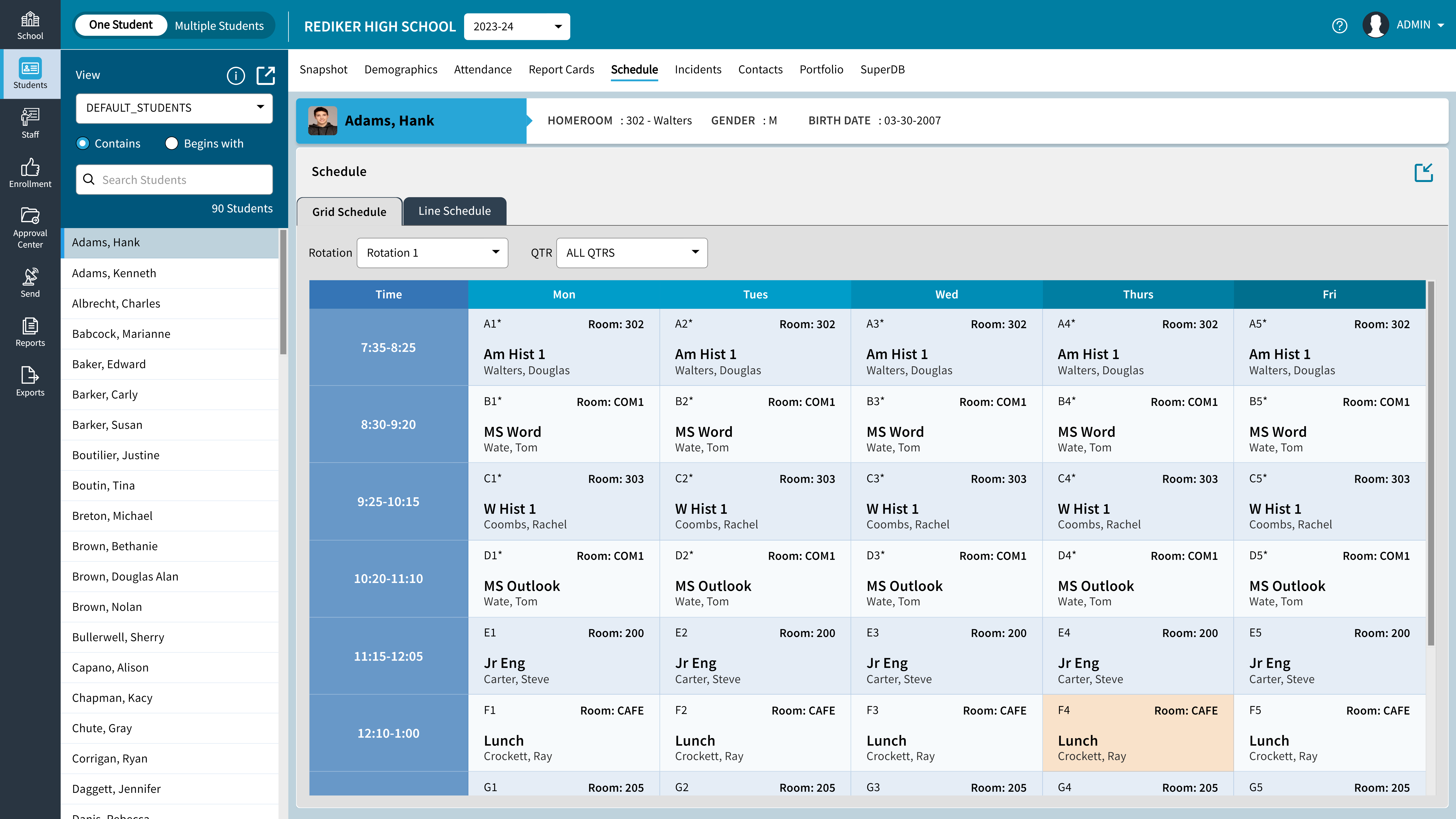 Student Information System Software