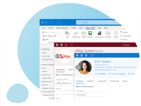 eWay-CRM Software - Turn your Outlook into a fully-fledged CRM with eWay-CRM. Save emails automatically, integrate your calendar, and synchronize contacts. eWay-CRM looks exactly like Outlook and works the same. Therefore, nobody needs to learn anything new.