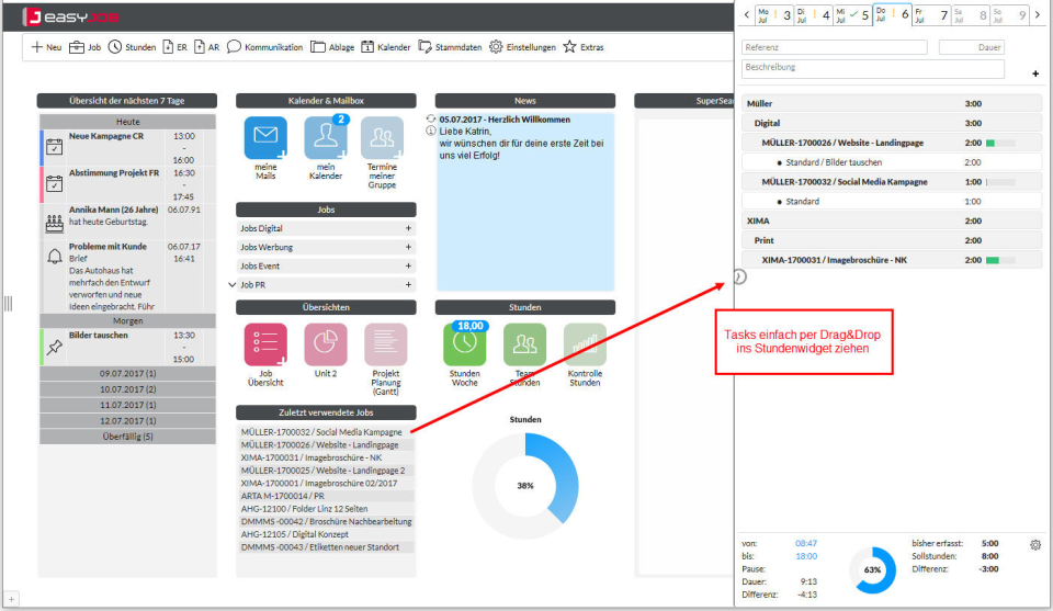 easyJOB Software - 2