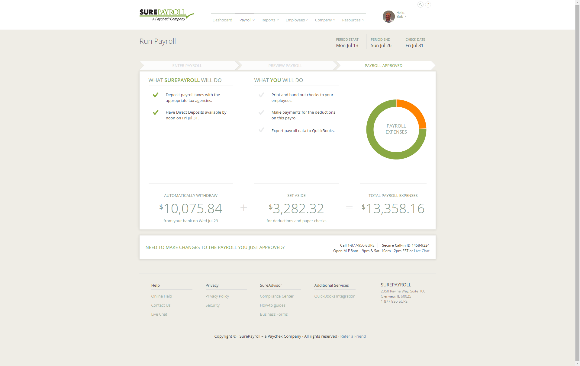 SurePayroll Software 2023 Reviews, Pricing & Demo