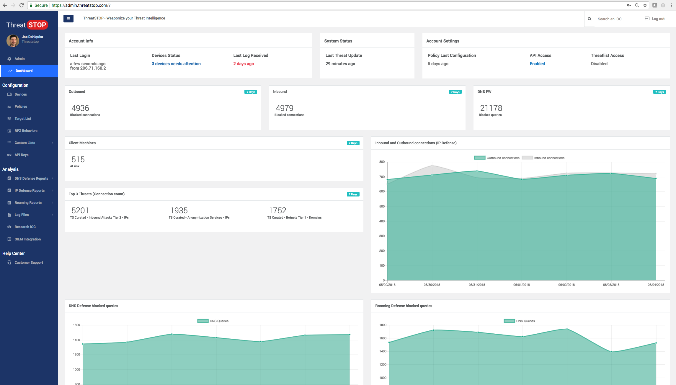 ThreatSTOP's DNS Defense is the class-leading Protective DNS (PDNS) solution that blocks threats early, before the damage.-thumb