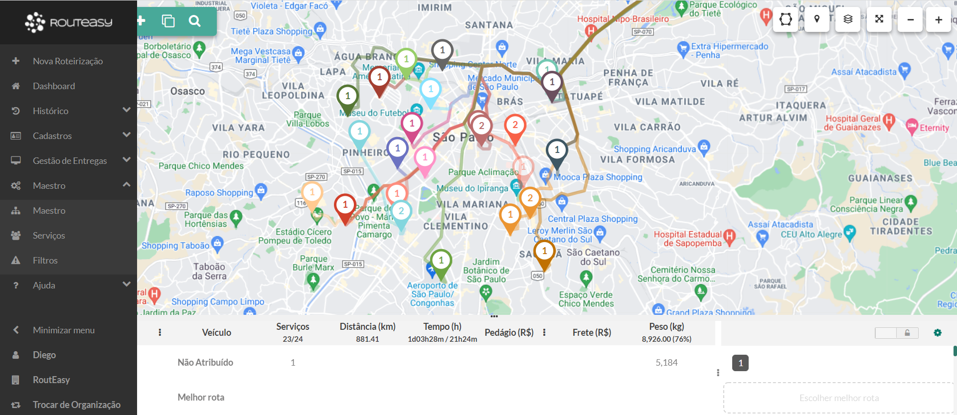 RoutEasy Software - 1