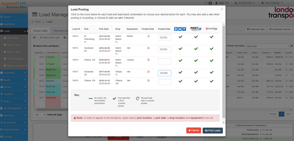 AscendTMS Logistics Software Software - 5