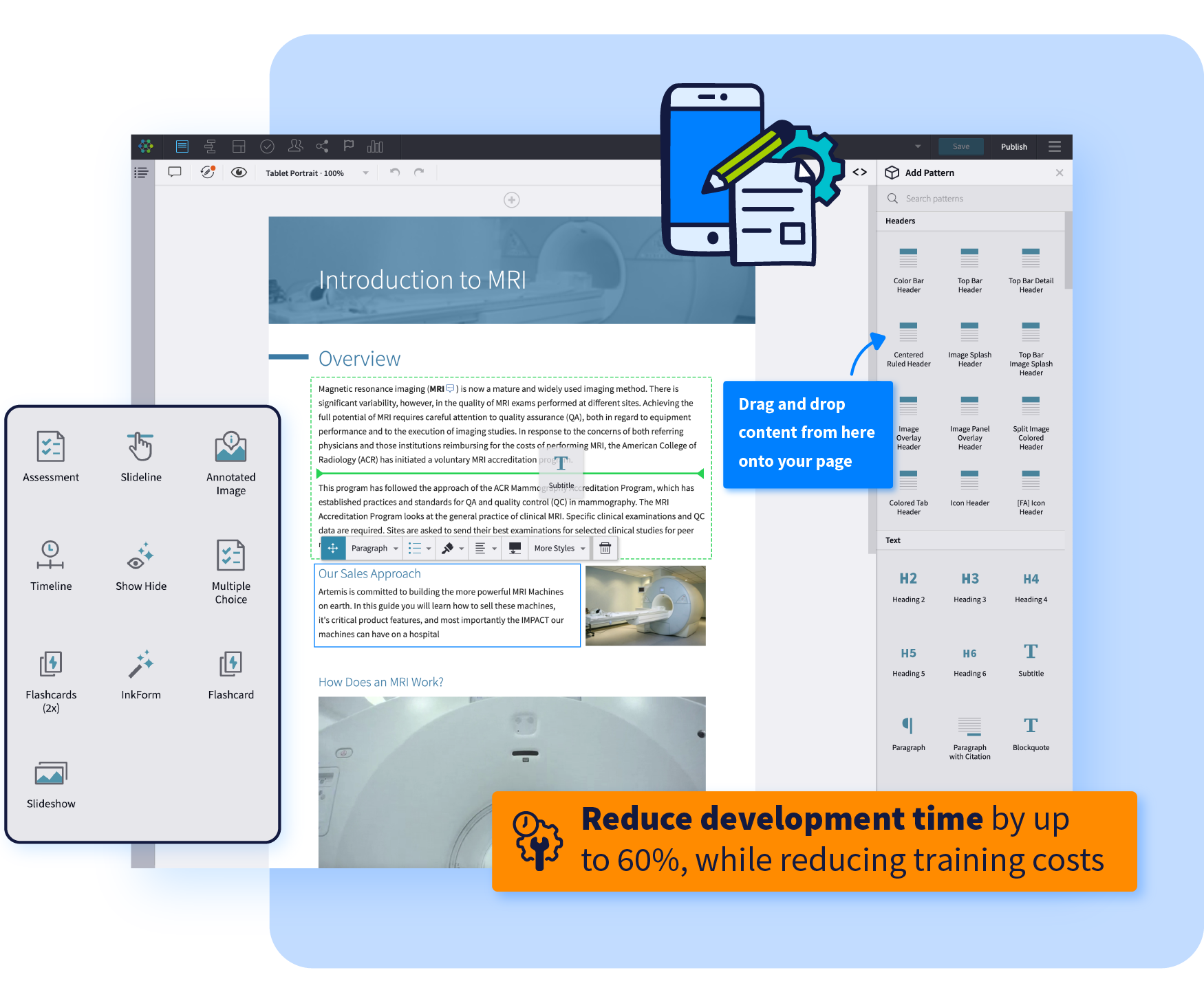 Content Authoring | With Inkling Habitat, you get intuitive, collaborative authoring for quick content creation and updates.
