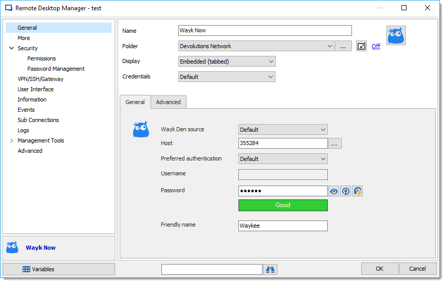 Remote desktop manager