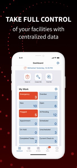Corrigo Enterprise Mobile App is the #1 application for IoS and Android, enabling on-the-go creation and escalation of work orders. With customizable widgets on the dashboard, the Corrigo Enterprise app is customizable for all user types.