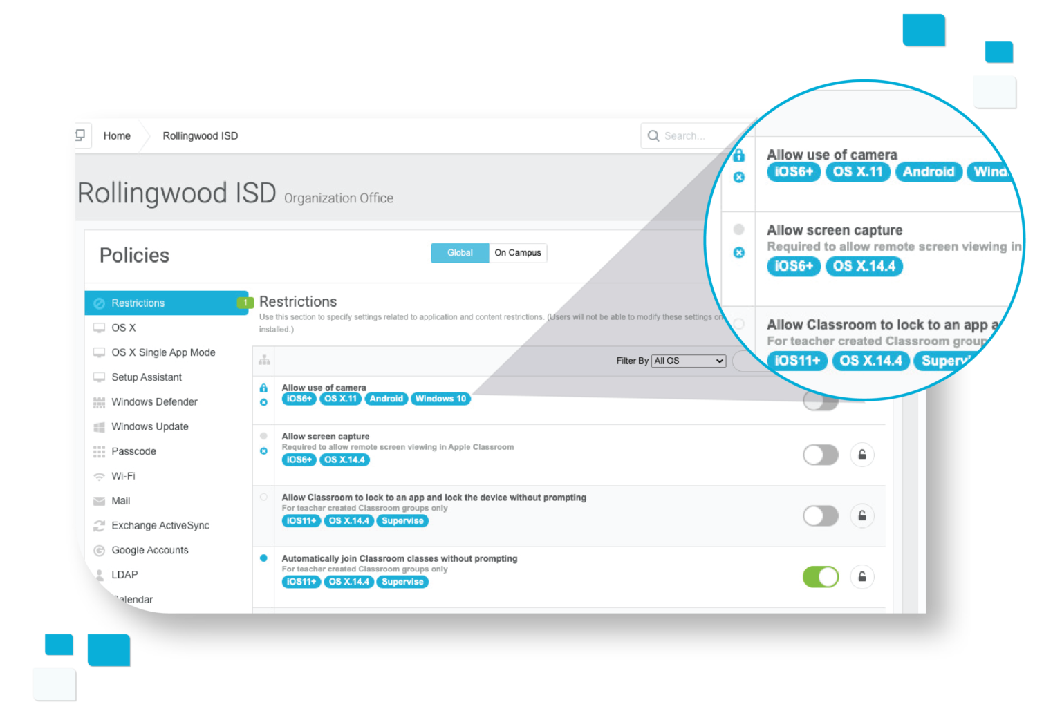 Lightspeed Mobile Device Management Software - Lightspeed MDM makes app management intuitive and flexible with remote configuration and deployment by school, grade, classroom, and student without handling devices.