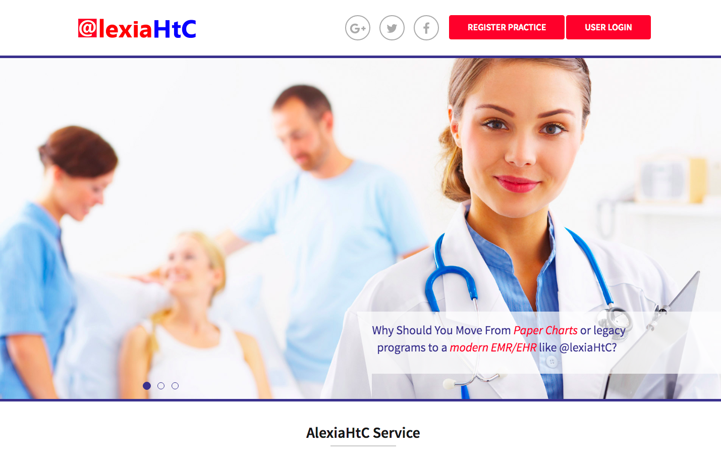 AlexiaHTC application
