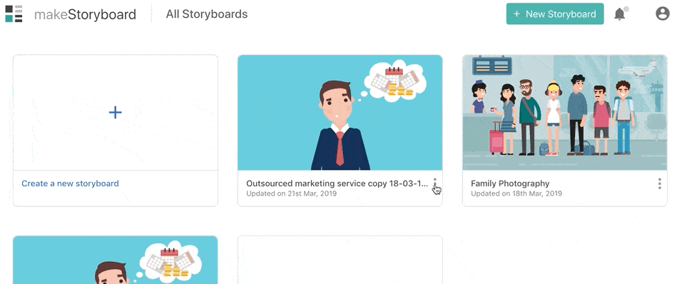 MakeStoryBoard Software - 2