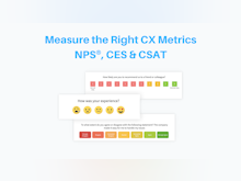 Zonka Feedback Software - Measure the Right CX Metrics — NPS®, CES & CSAT