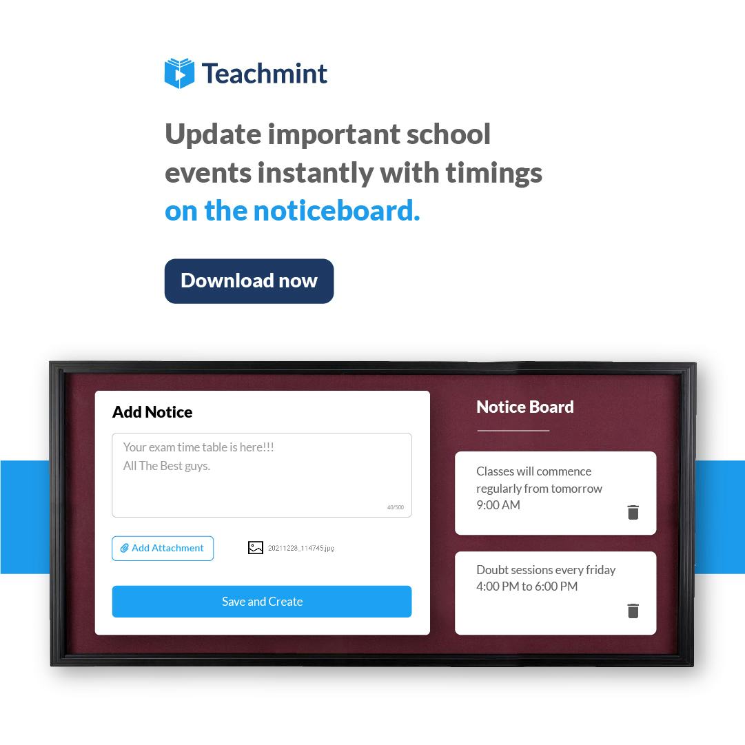 Teachmint Software - Events udpates