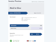 Maidily Software - Customized invoicing