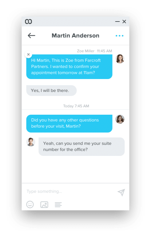 Weave Software - Weave messaging hero