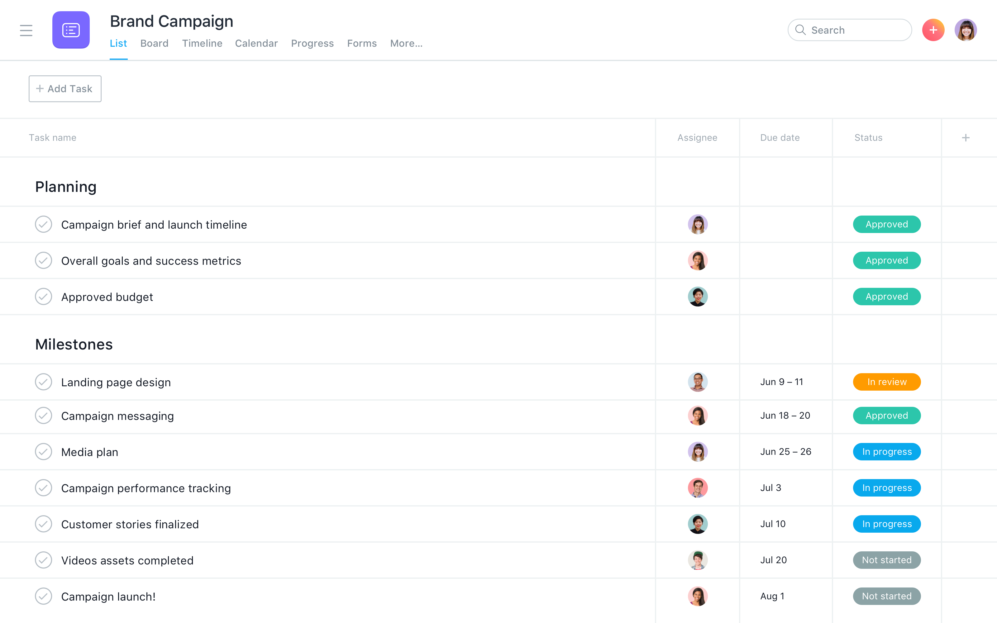 Due-date calendar shows the wrong day for today - Closed - Asana