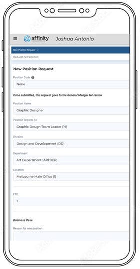 Affinity Payroll Software - Complete online forms on mobile, tablet or laptop — anytime.