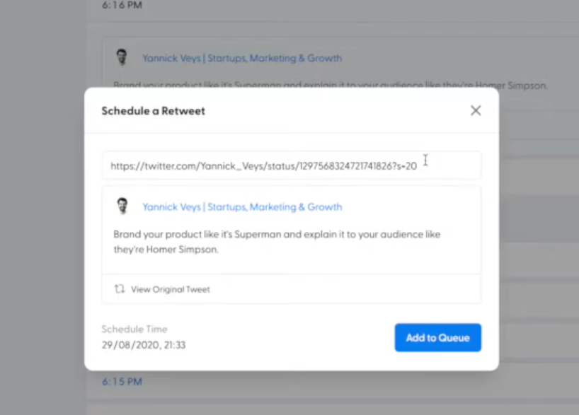 Hypefury Software - Hypefury post scheduling
