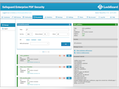 Lizard Safeguard PDF Security Software - Safeguard Admin: Document management - thumbnail