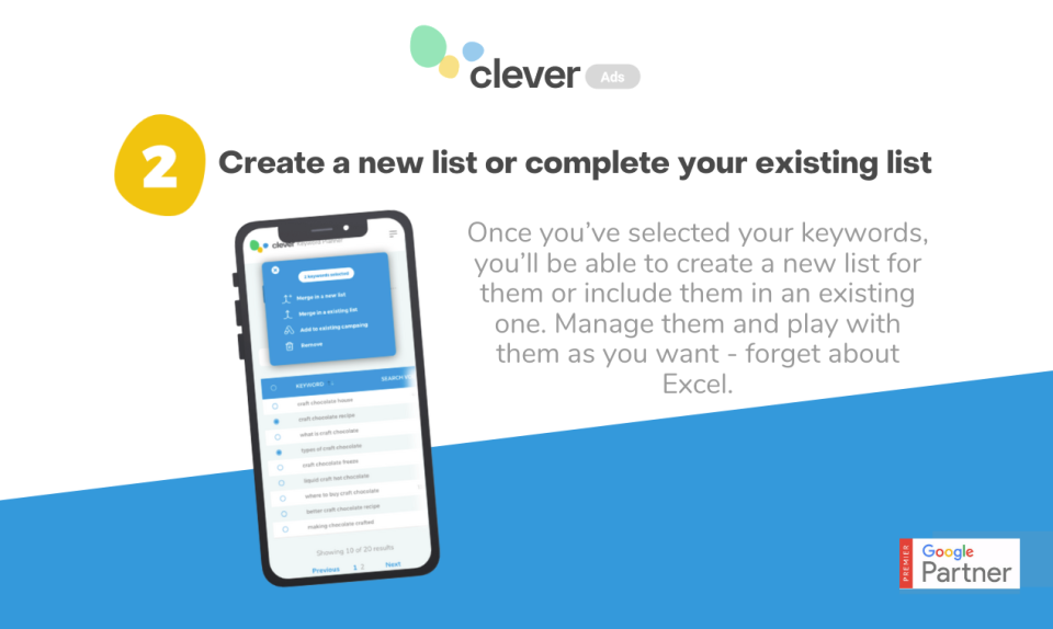 Clever Ads Keyword Planner Logiciel - 4