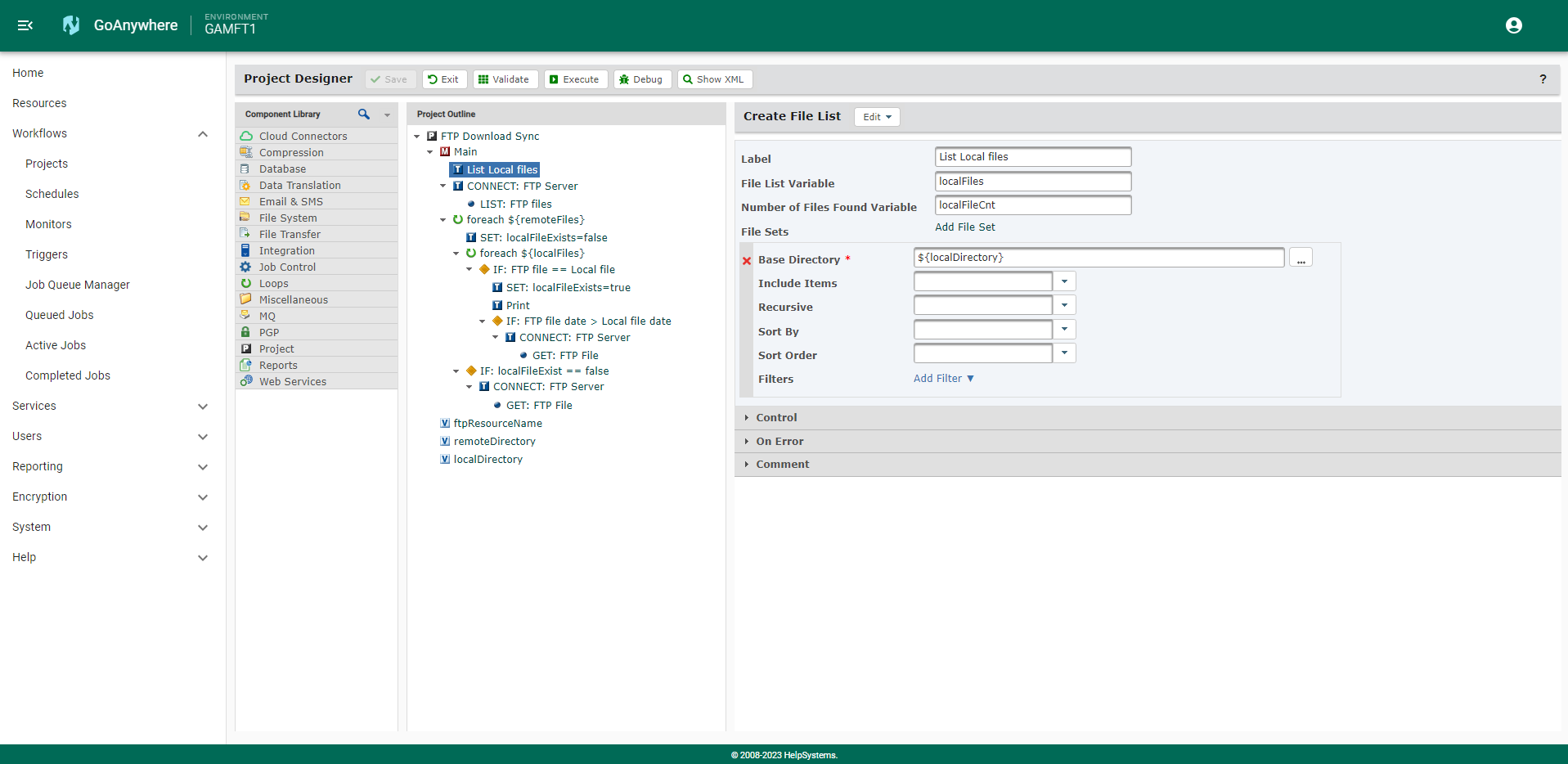 GoAnywhere MFT Logiciel - 3