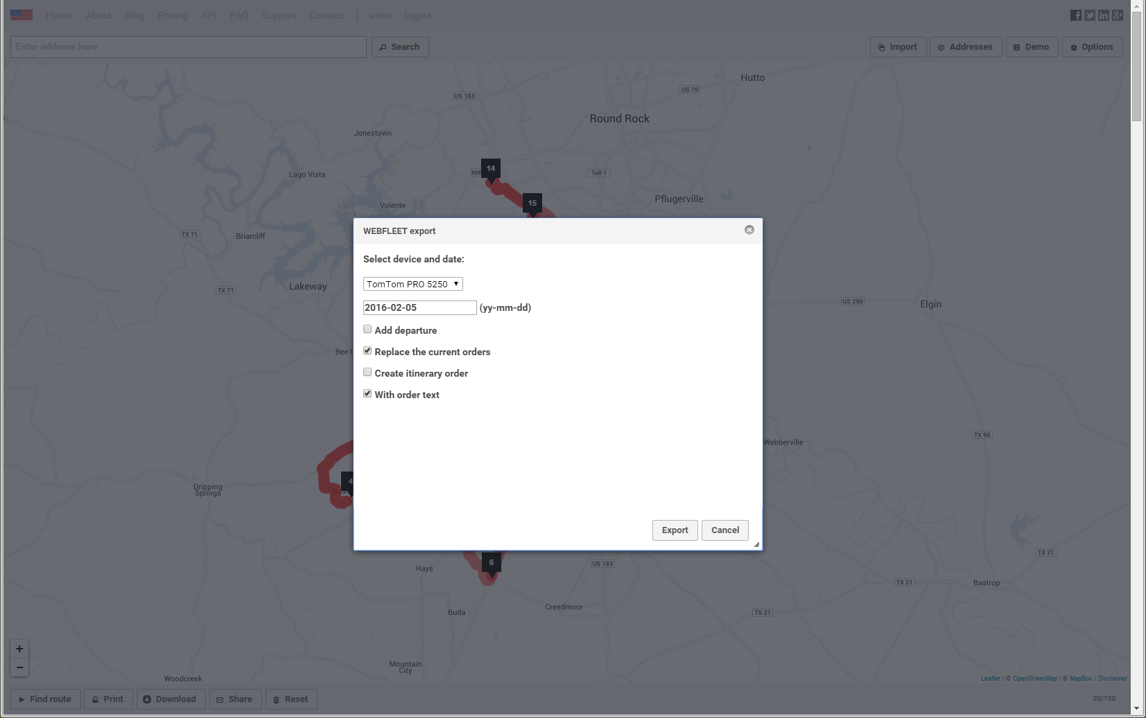 RouteXL Logiciel - 6