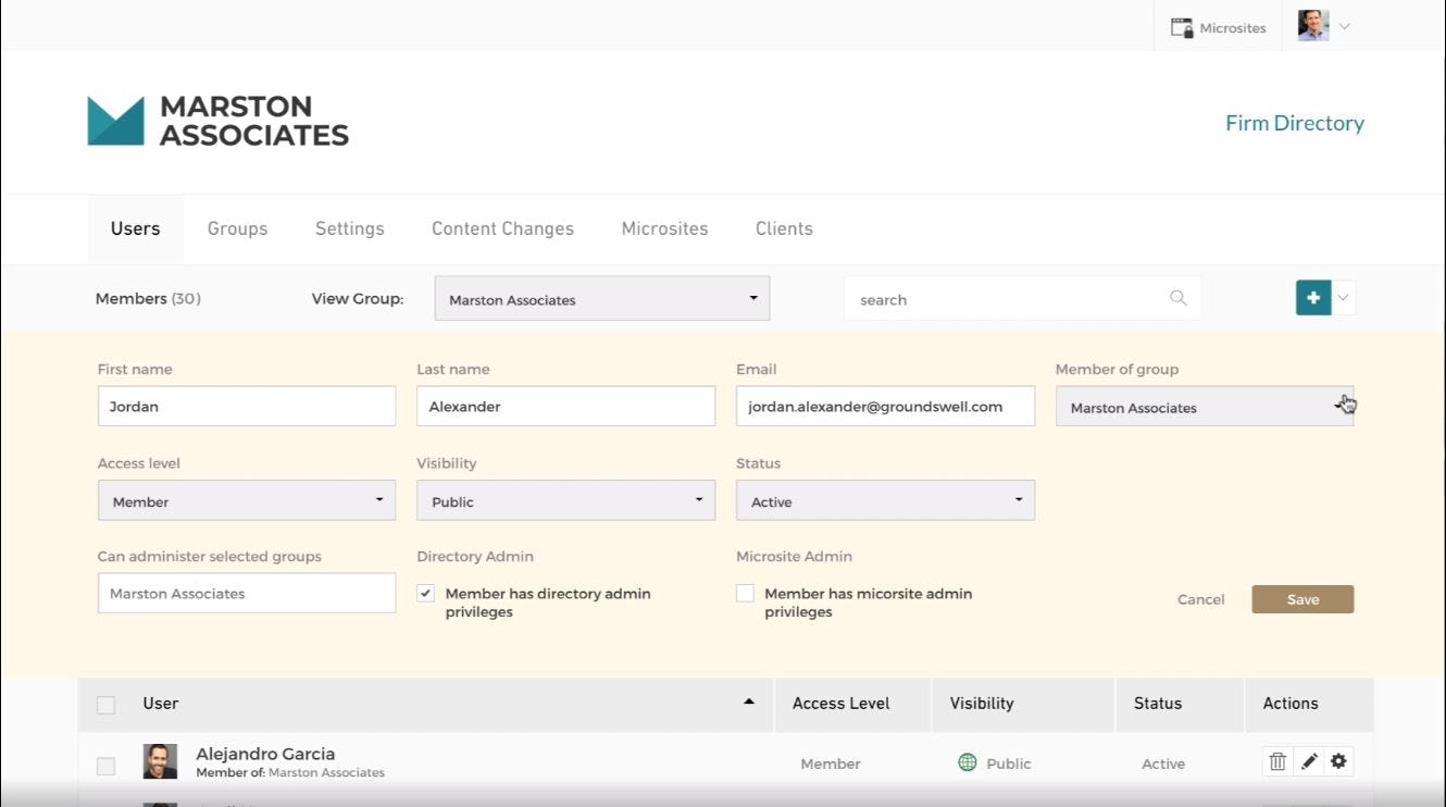 Workfolio Directory Software 2022 Reviews, Pricing & Demo