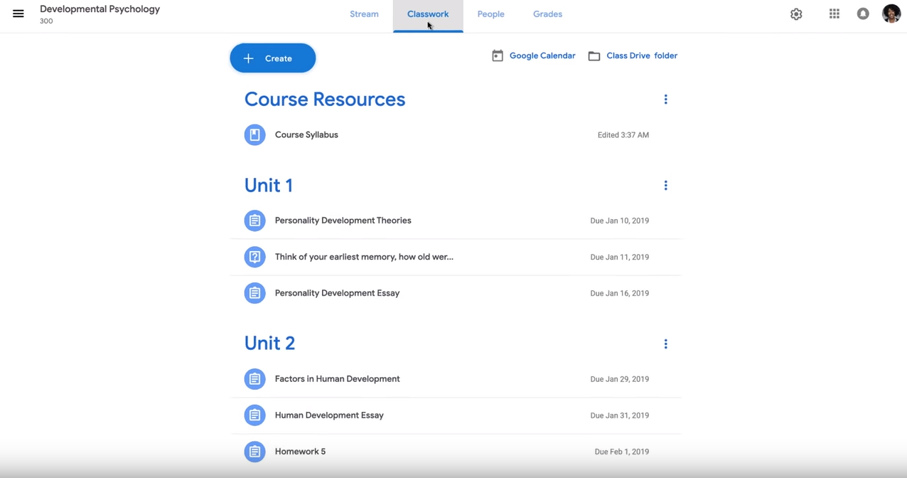 Google Classroom Software - Google Classroom course resources
