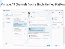 Comm100 Live Chat Software - Manage all channels from a single unified platform