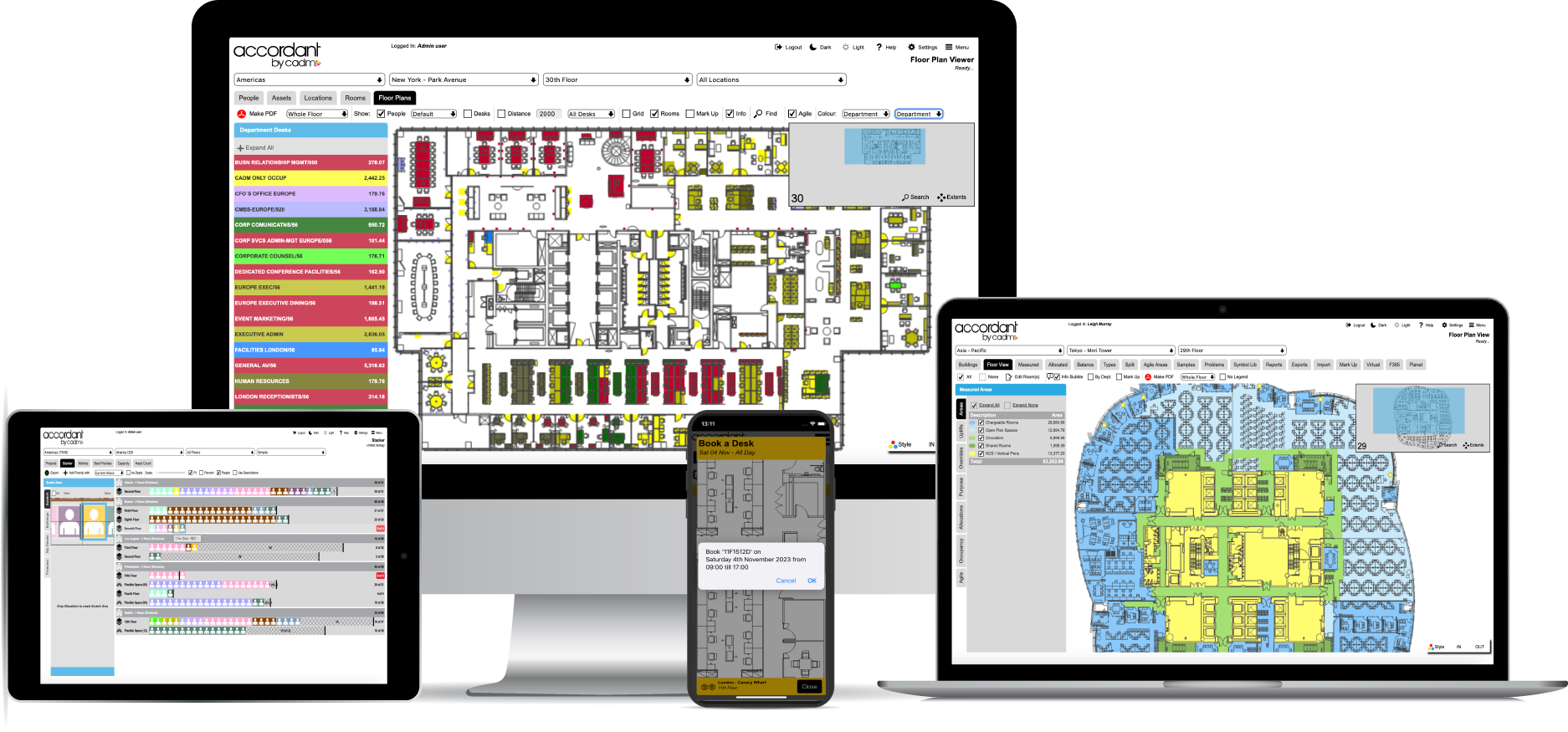 Accordant screenshot: Accordant by cadm shown on multiple devices