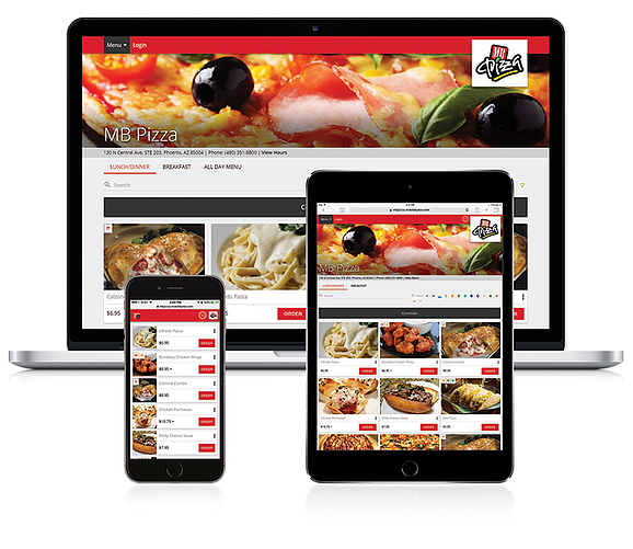 PDQ POS Software - PDQ POS native online ordering