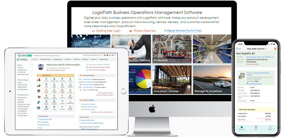 LogixPath Software Views