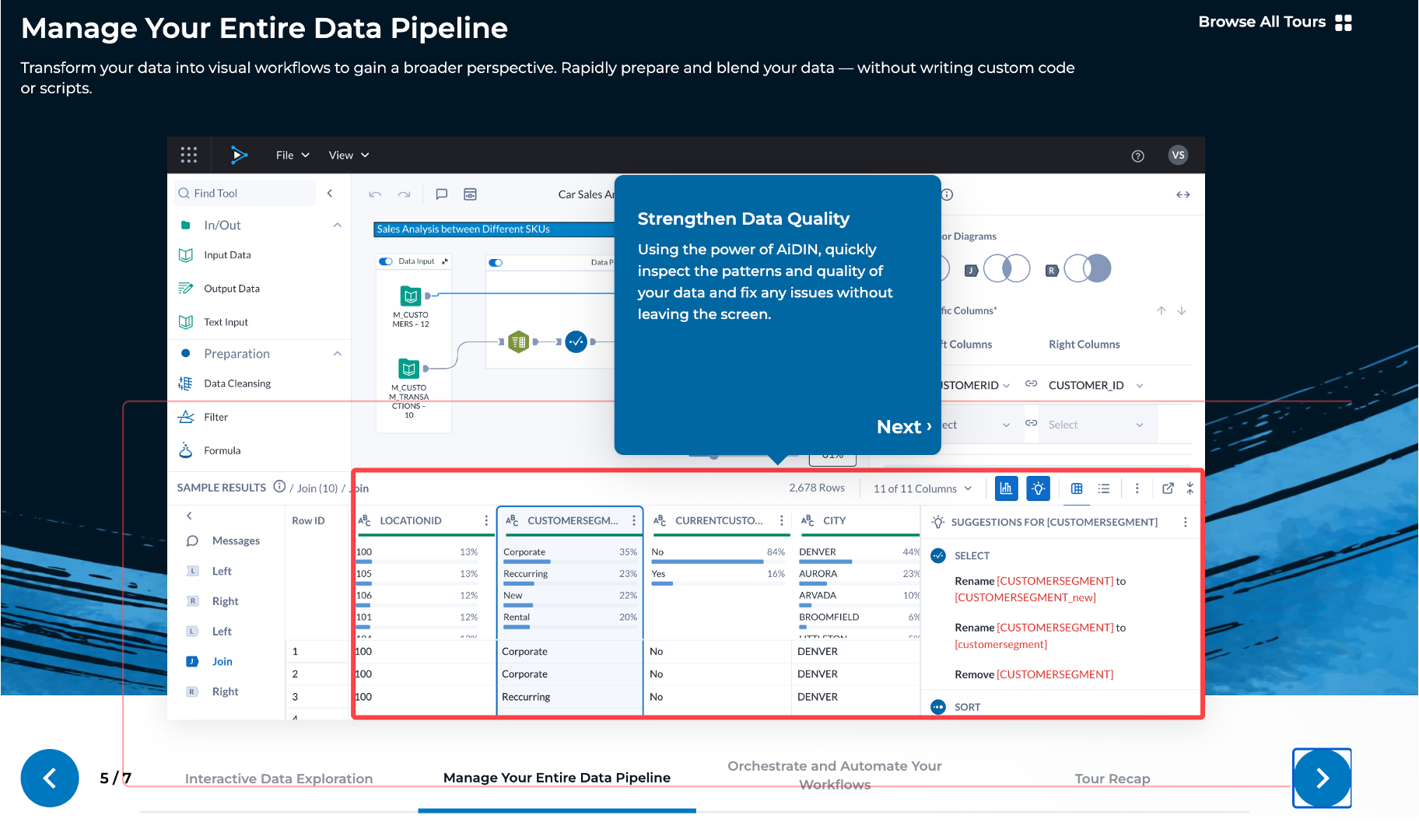 Alteryx Designer Cloud Software - Alteryx Designer Cloud data pipeline