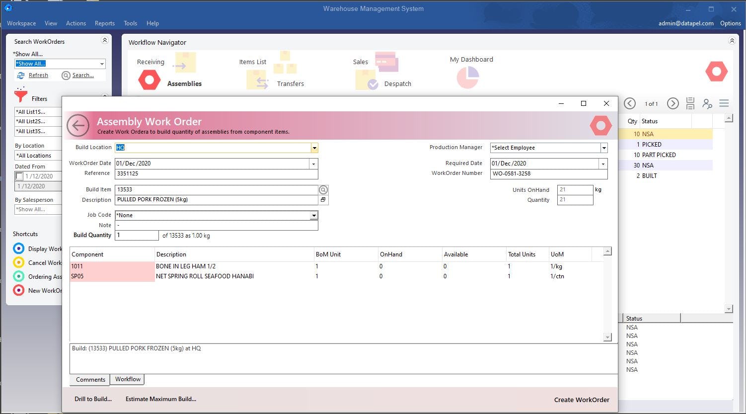 Datapel WMS Software - 4