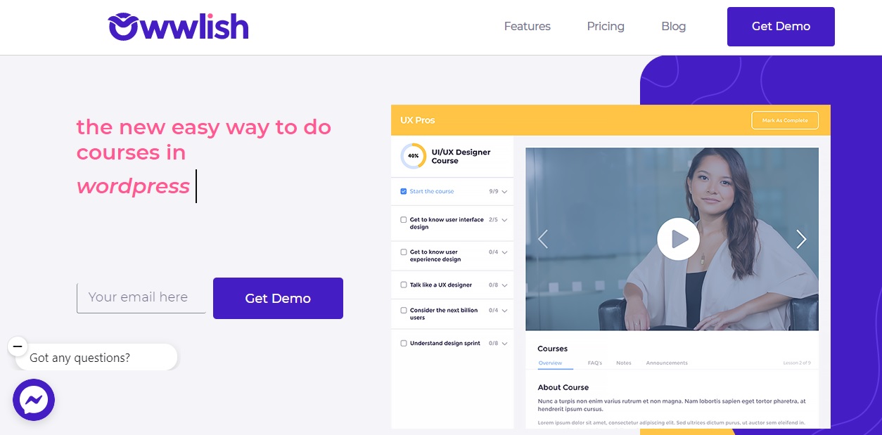 Owwlish: The new easy way to do courses on your favorite CMS platform.