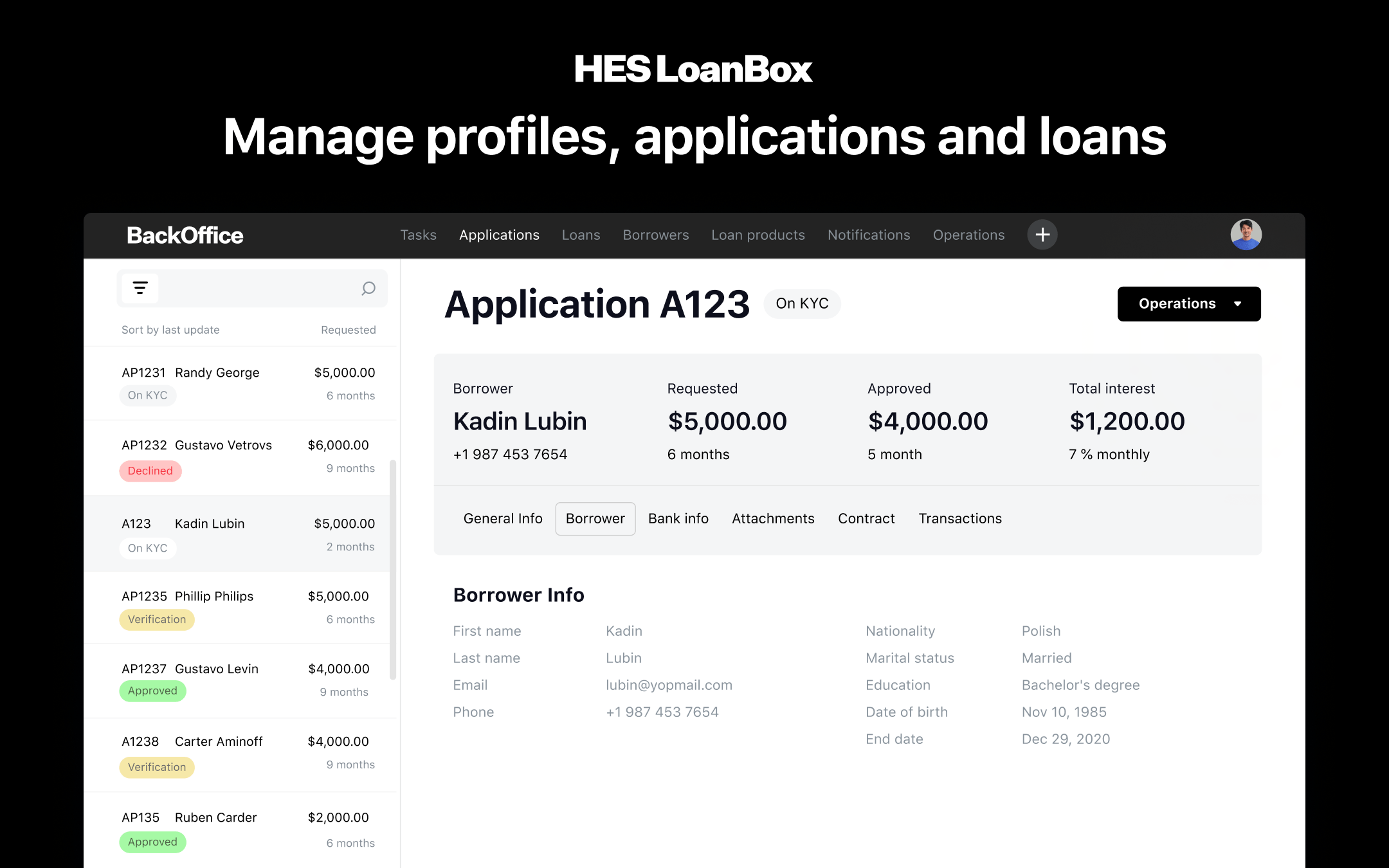 HES LoanBox Software - 3